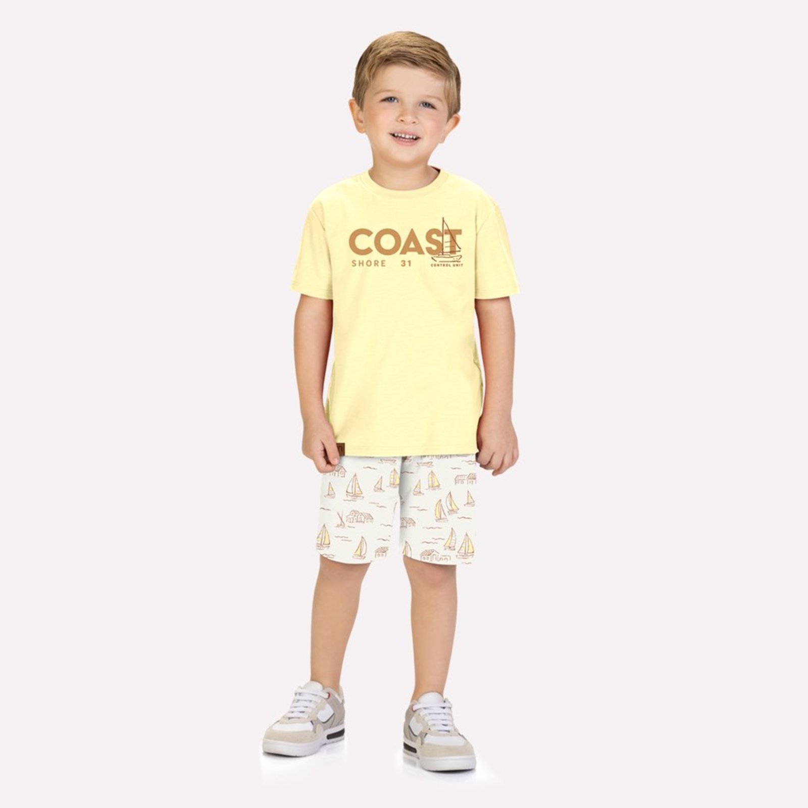 Infantil - Conjunto Menino Lettering Milon