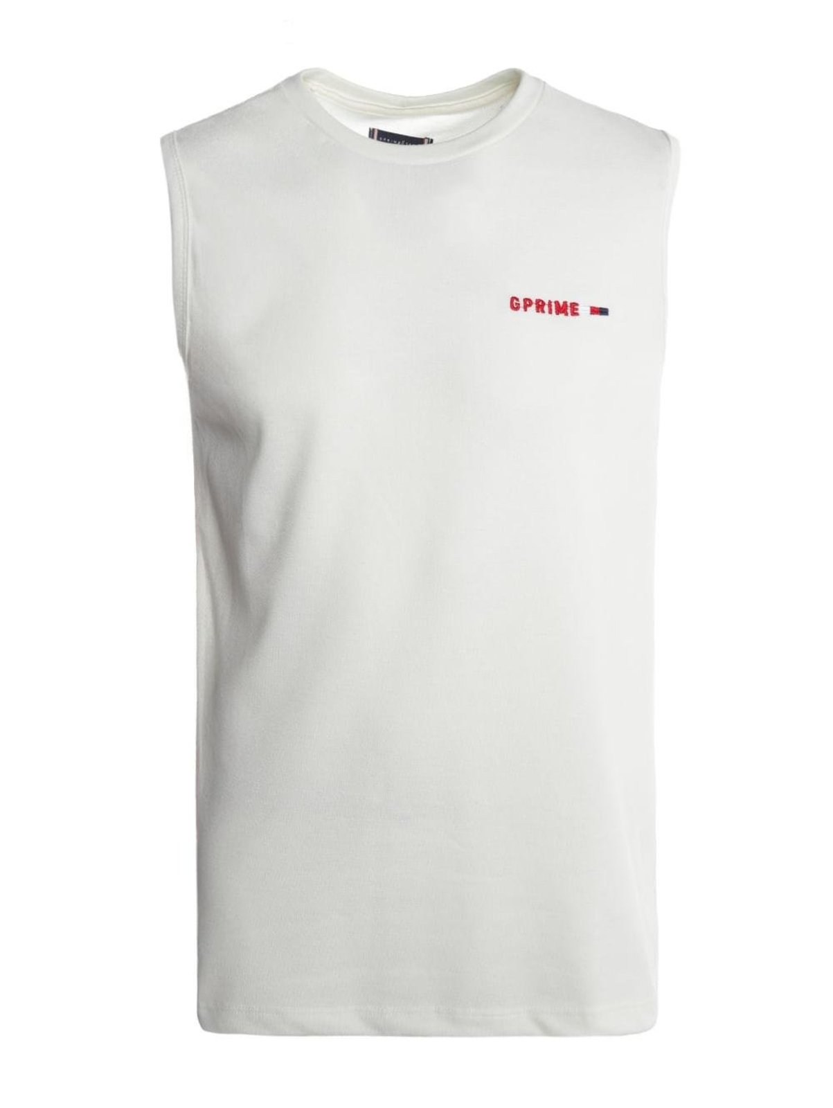 Camiseta Regata Piquet Masculina OFF WHITE