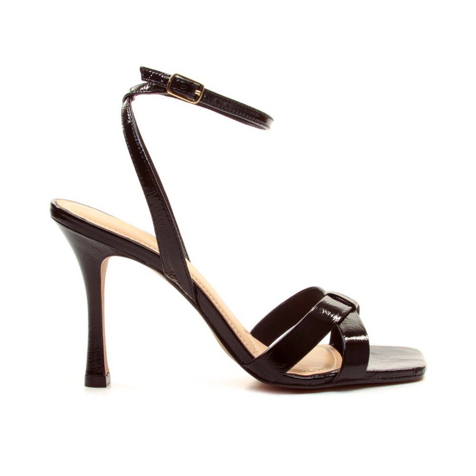 Sandália Salto Alto Fino Cecconello 3096001 Preto