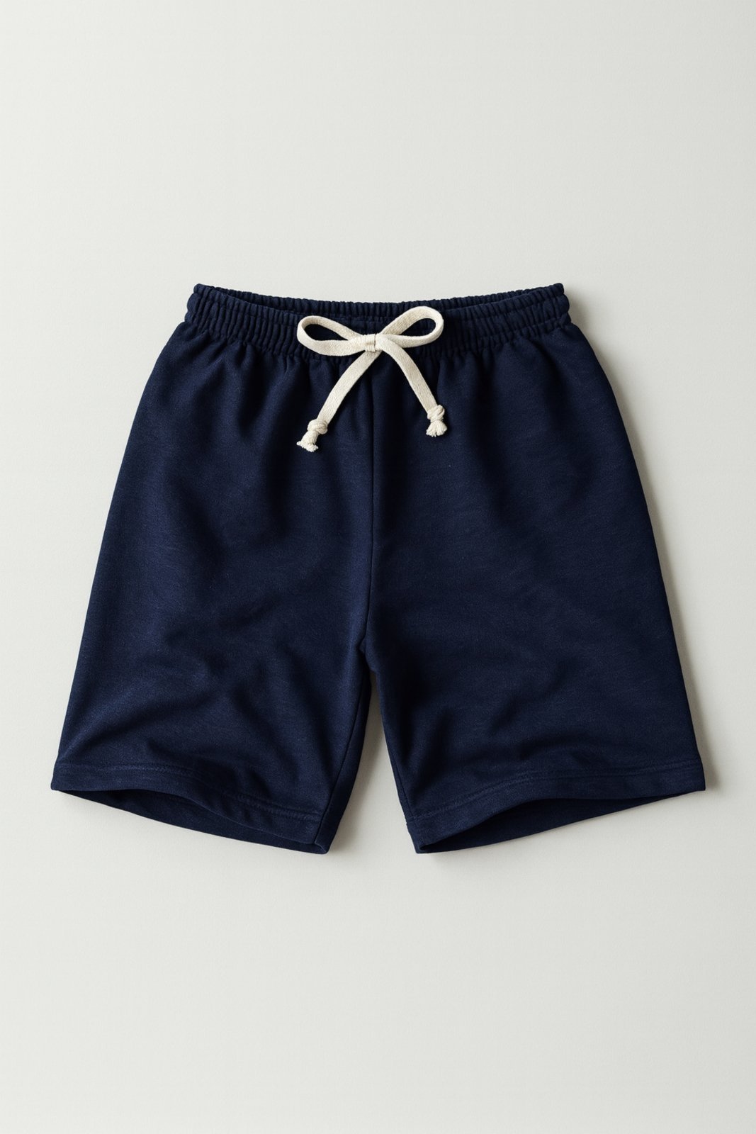 Infantil – Bermuda Moletinho Masculina Marinho com Cardaço – Babei no Look