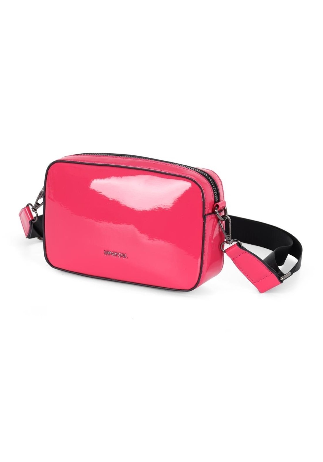 Vista 3 Infantil - Bolsa Transversal Vinil Up4you Média com Alça Regulável roxo Up4you roxo