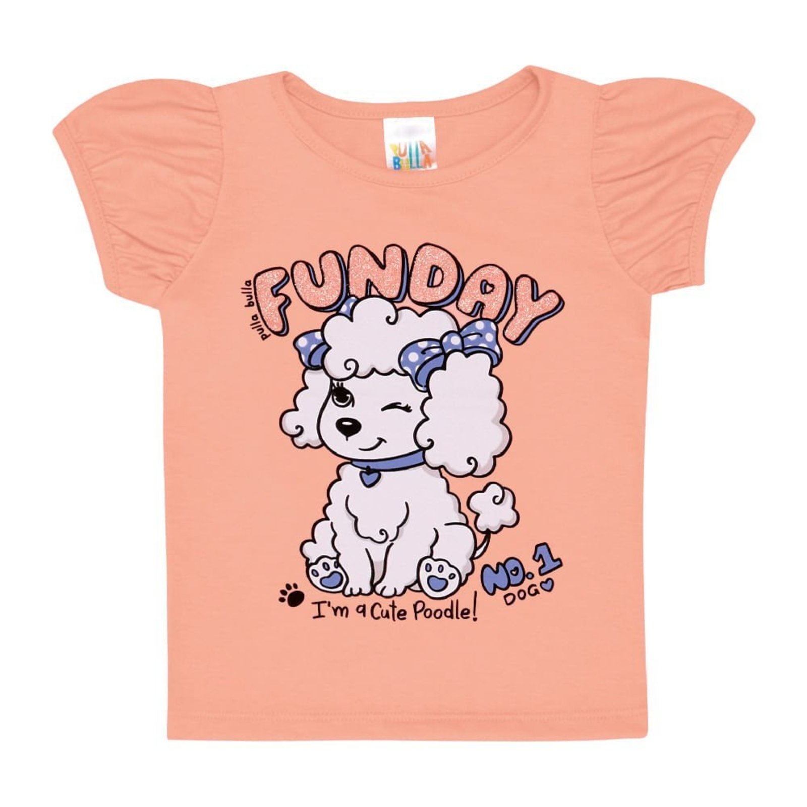 Infantil - Blusa Menina - Laranja Lumi - 48200-1186