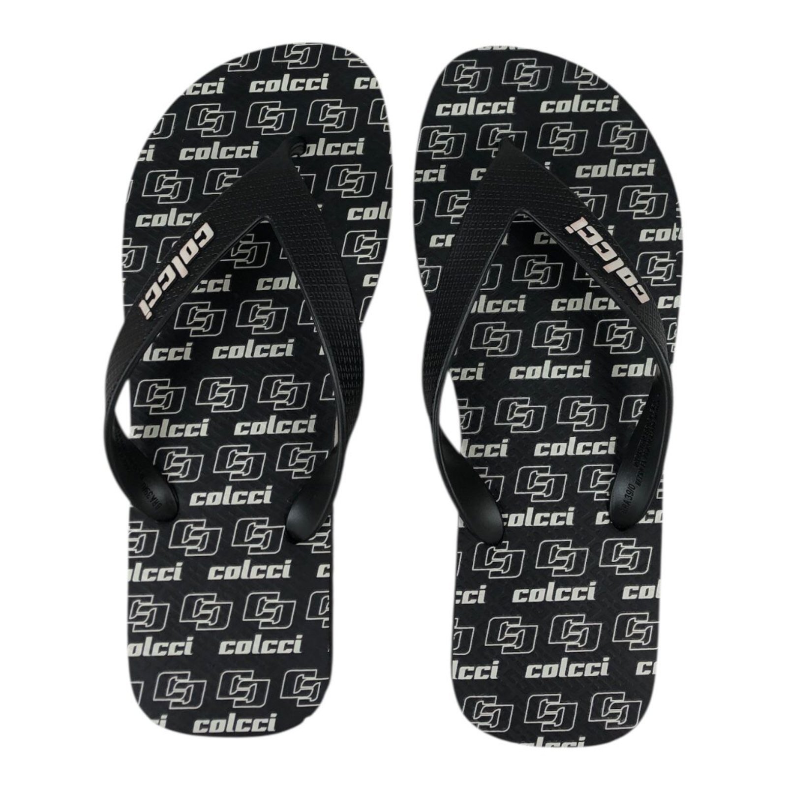 Chinelo Masc Monograma Colcci Preto