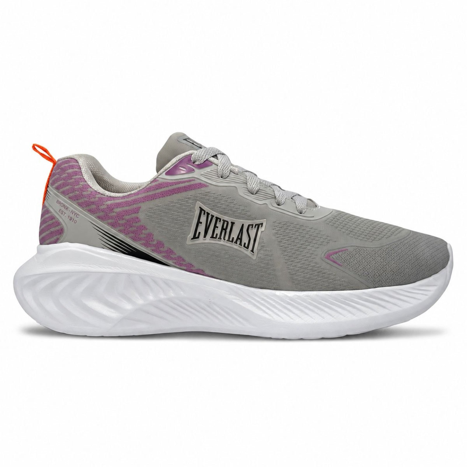 Tênis Everlast Rapid Unissex | Cinza Laranja