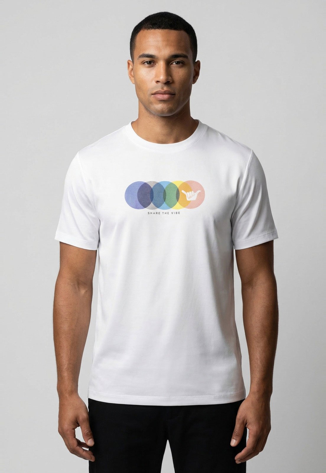Camiseta Masculina Hang Loose Silk Multiply Branca