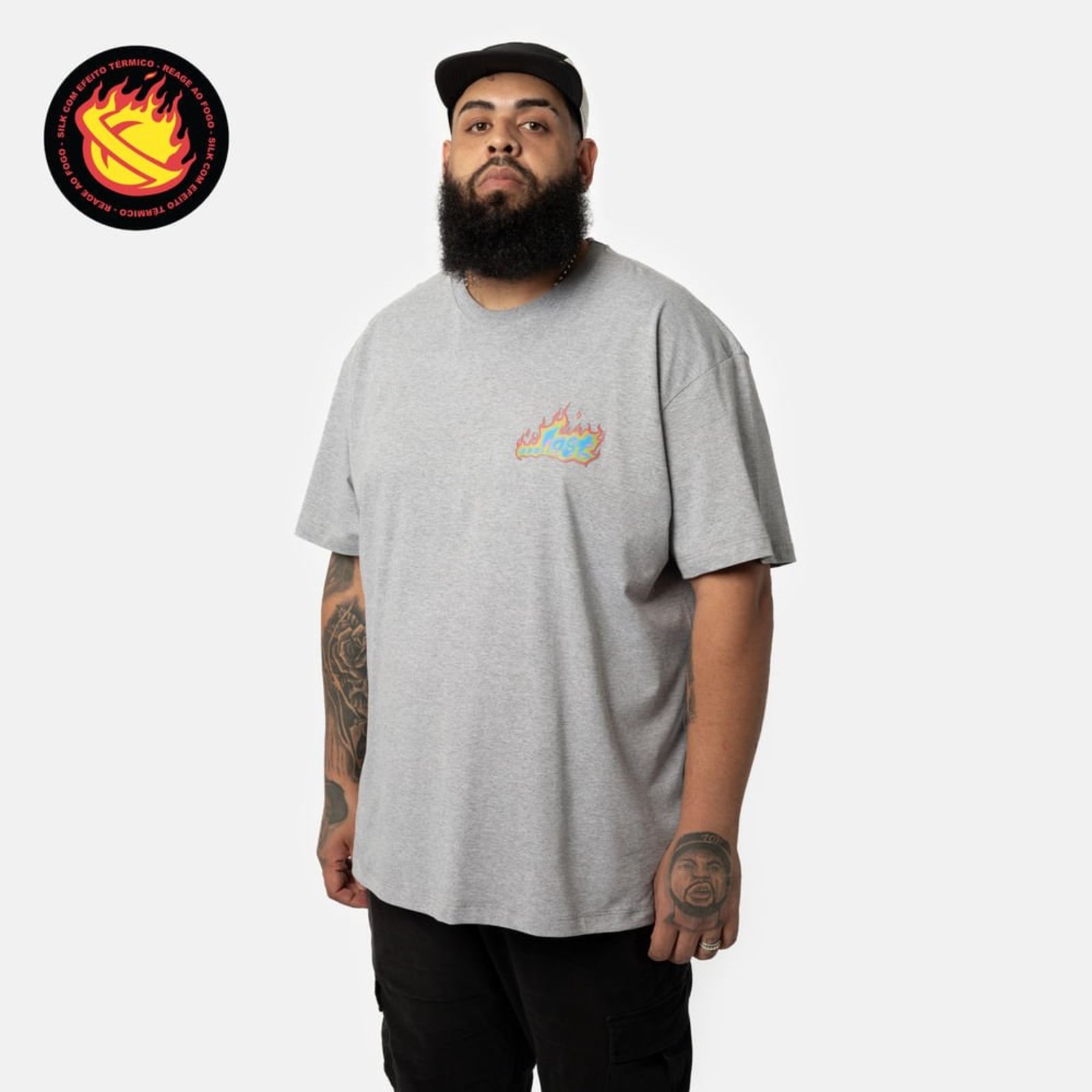 Camiseta Lost Thermic Oversized