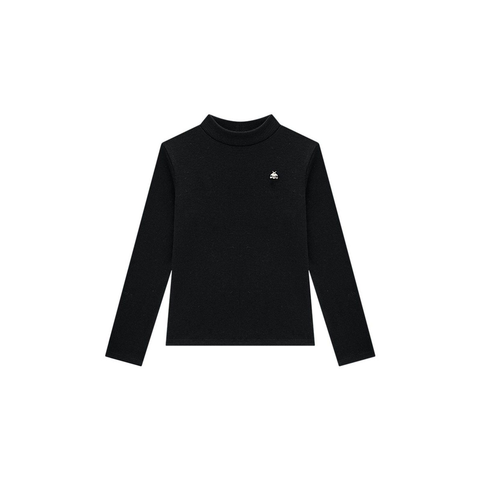 Infantil - Blusa Menina Gola Alta em Ribana
