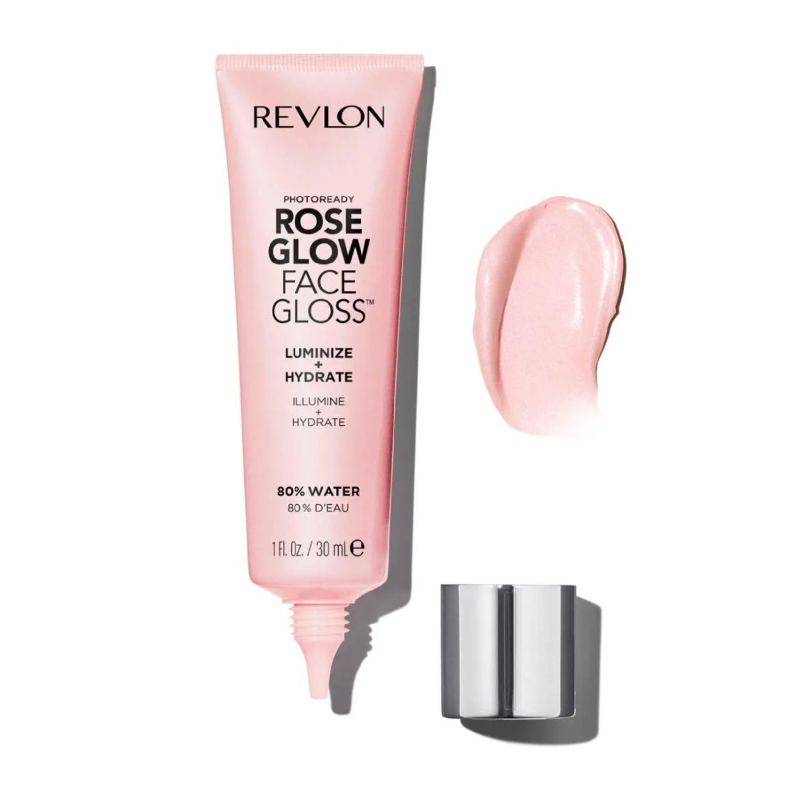 Vista 3 Revlon Rose Glow Face Gloss Luminize 30Ml unico rose Revlon unico rose