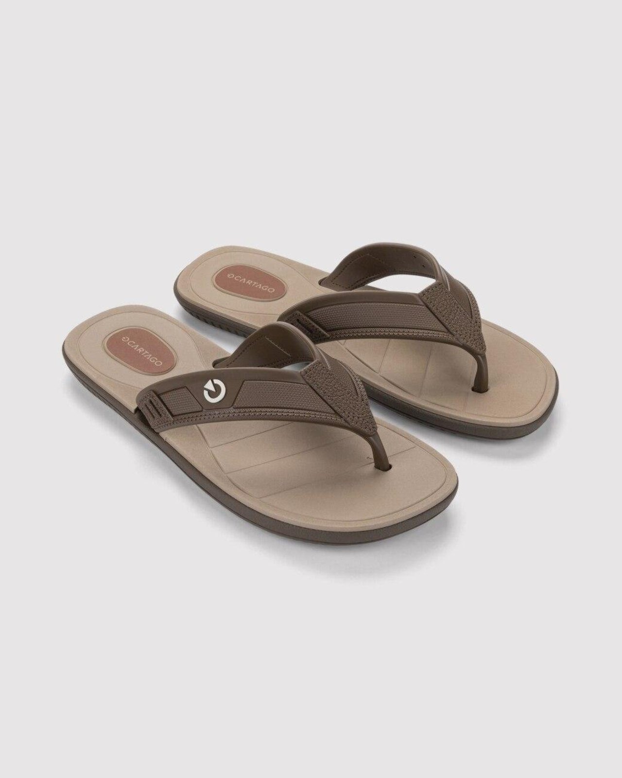 Chinelo Dedo Cartago Aspen II Marrom