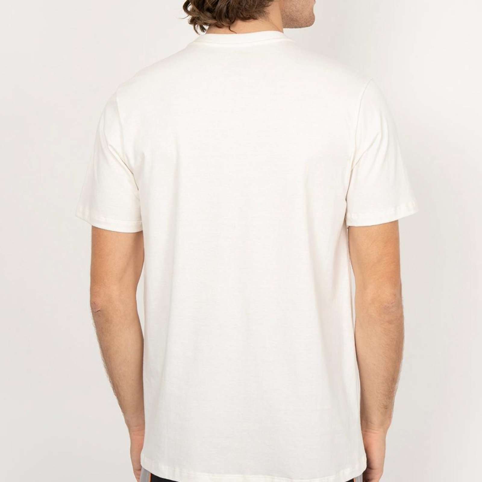 Camiseta Quiksilver Clicker Logo DNA SM26 Snow White