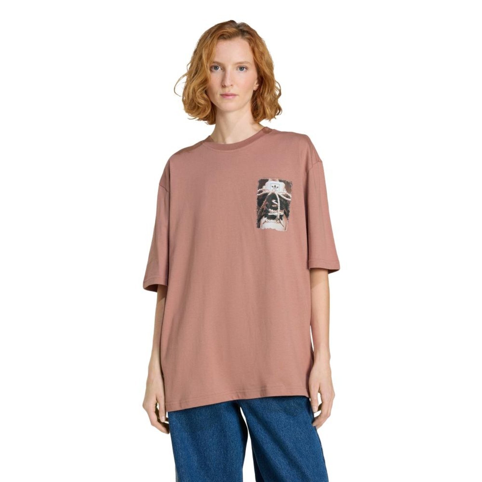 CAMISETA adidas ORIGINALS GFX SSTR adidas Originals Rosa