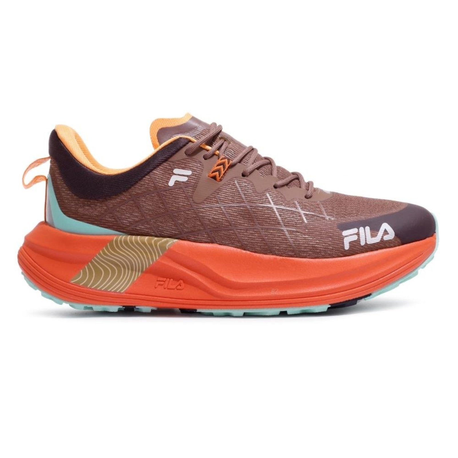 Tênis Fila Racer Skytrail Masculino Marrom