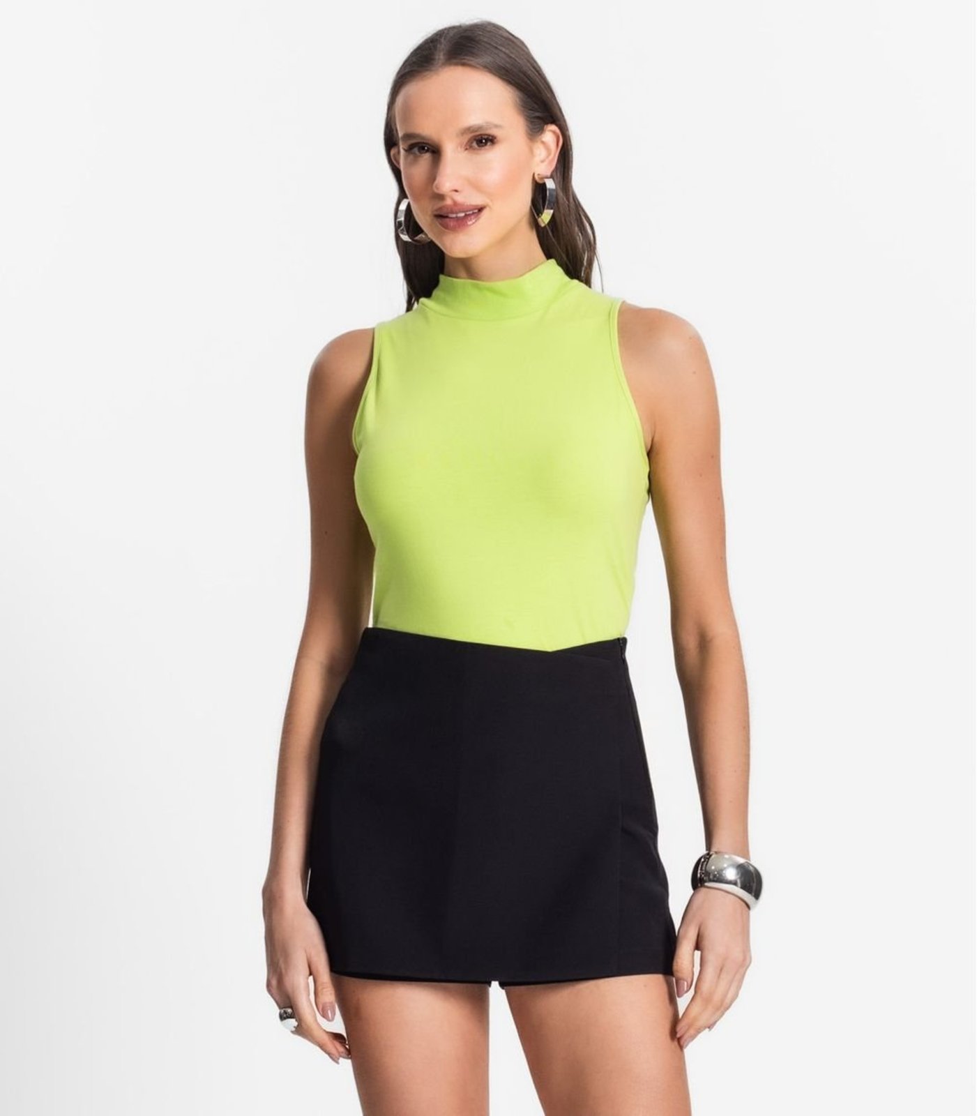 Regata Feminina Gola Alta Endless Verde