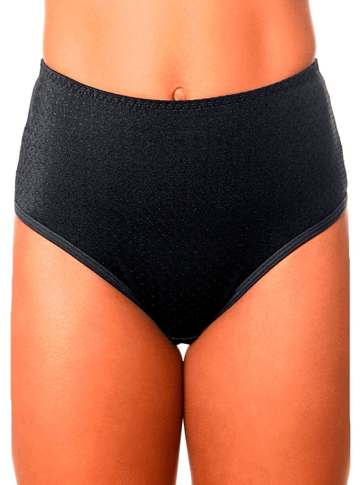 Vista 3 Kit com 3 Calcinhas Alta Nova Bibelô Demillus 57487 amarelo Demillus amarelo