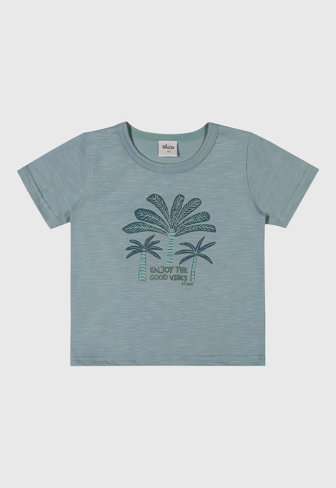 Infantil – Camiseta Elian Folhagem Verde