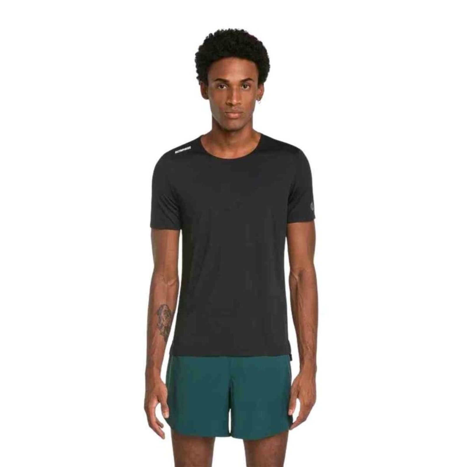 Camiseta Masculina Olympikus Corre Foco Preta