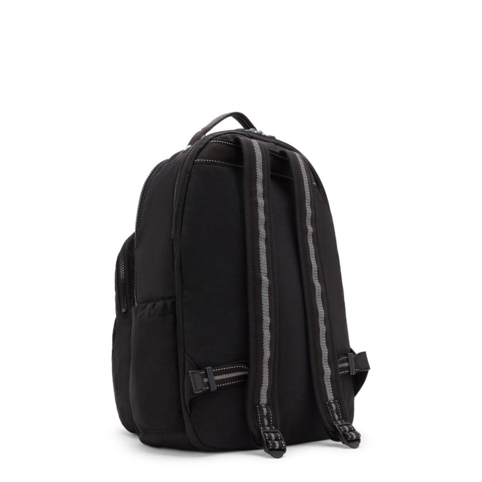 Vista 3 Mochila Kipling Seoul Lap True Black Preto preto black Kipling preto black