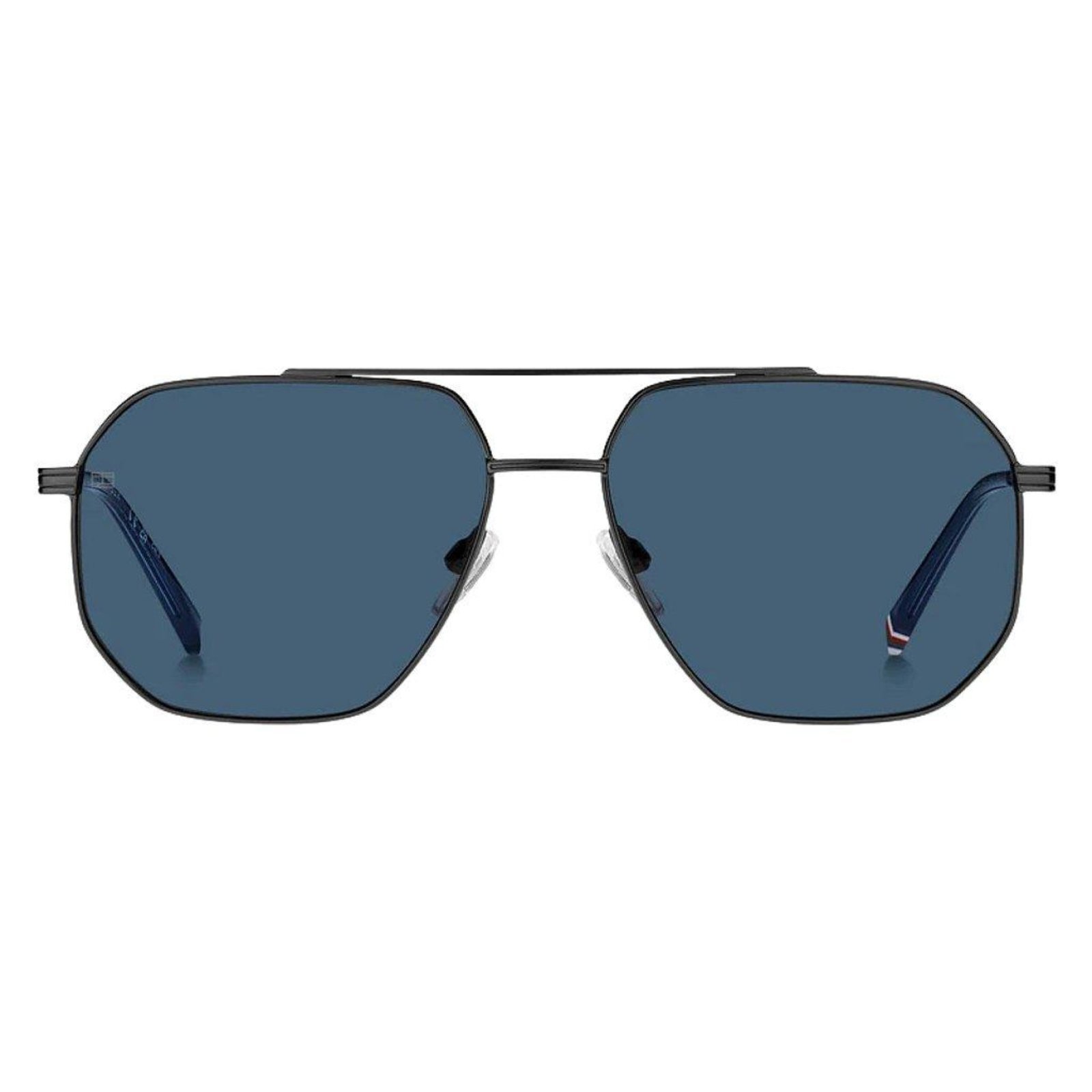 Vista 3 Óculos de Sol Tommy Hilfiger 2191S Preto Lente Azul incolor azul Tommy Hilfiger incolor azul