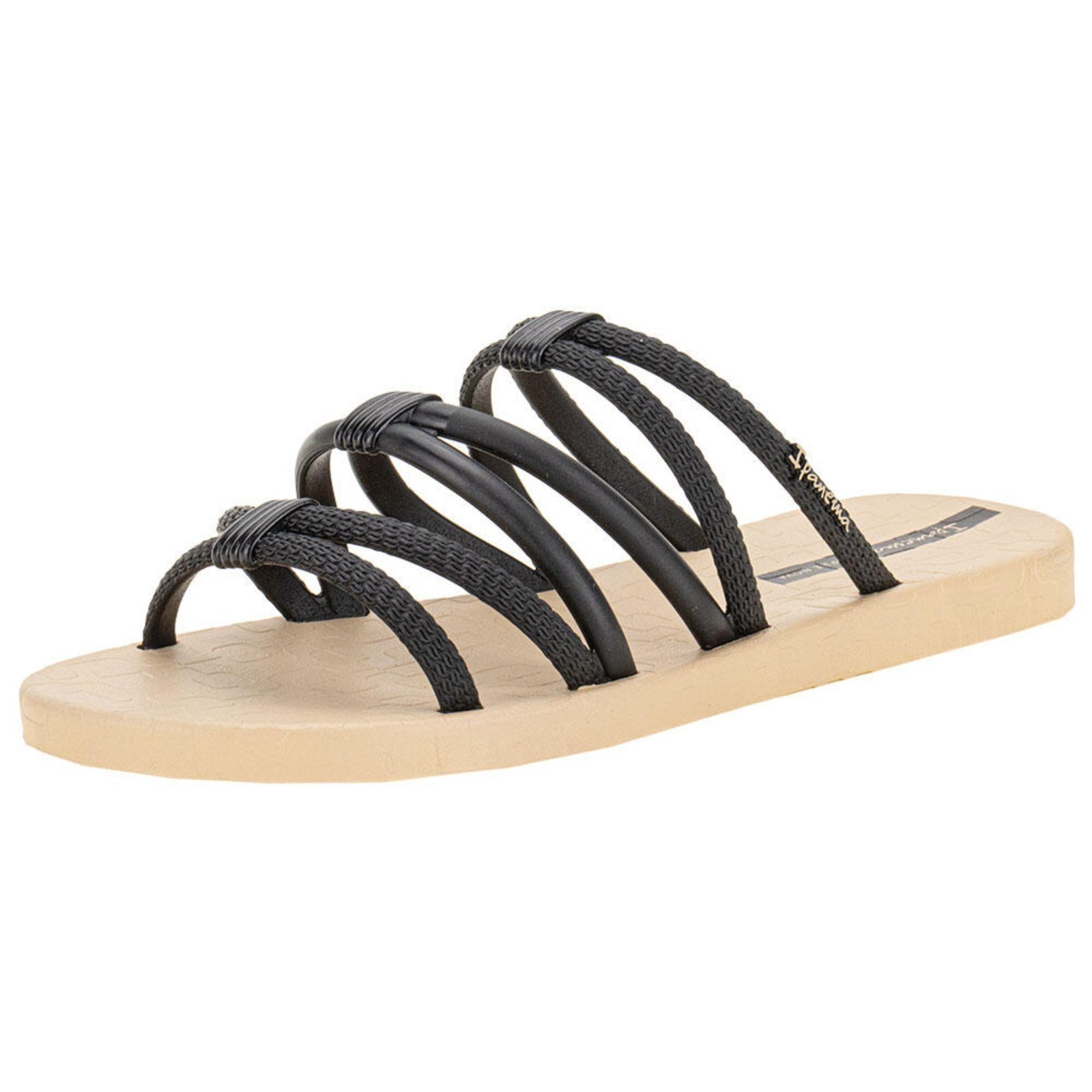 Vista 3 Chinelo Feminino Slide Diversa Ipanema 27237 3297237 preto Ipanema preto