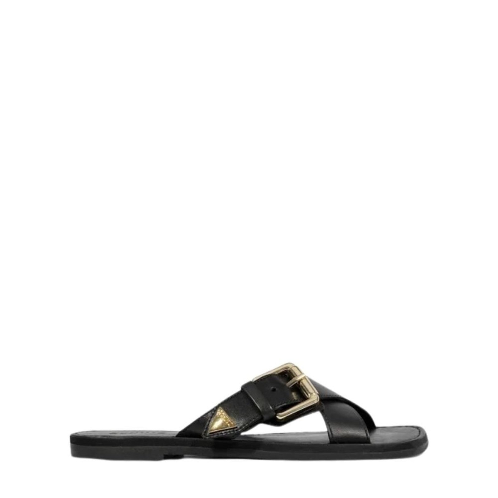 Rasteira Schutz Fivela Preto