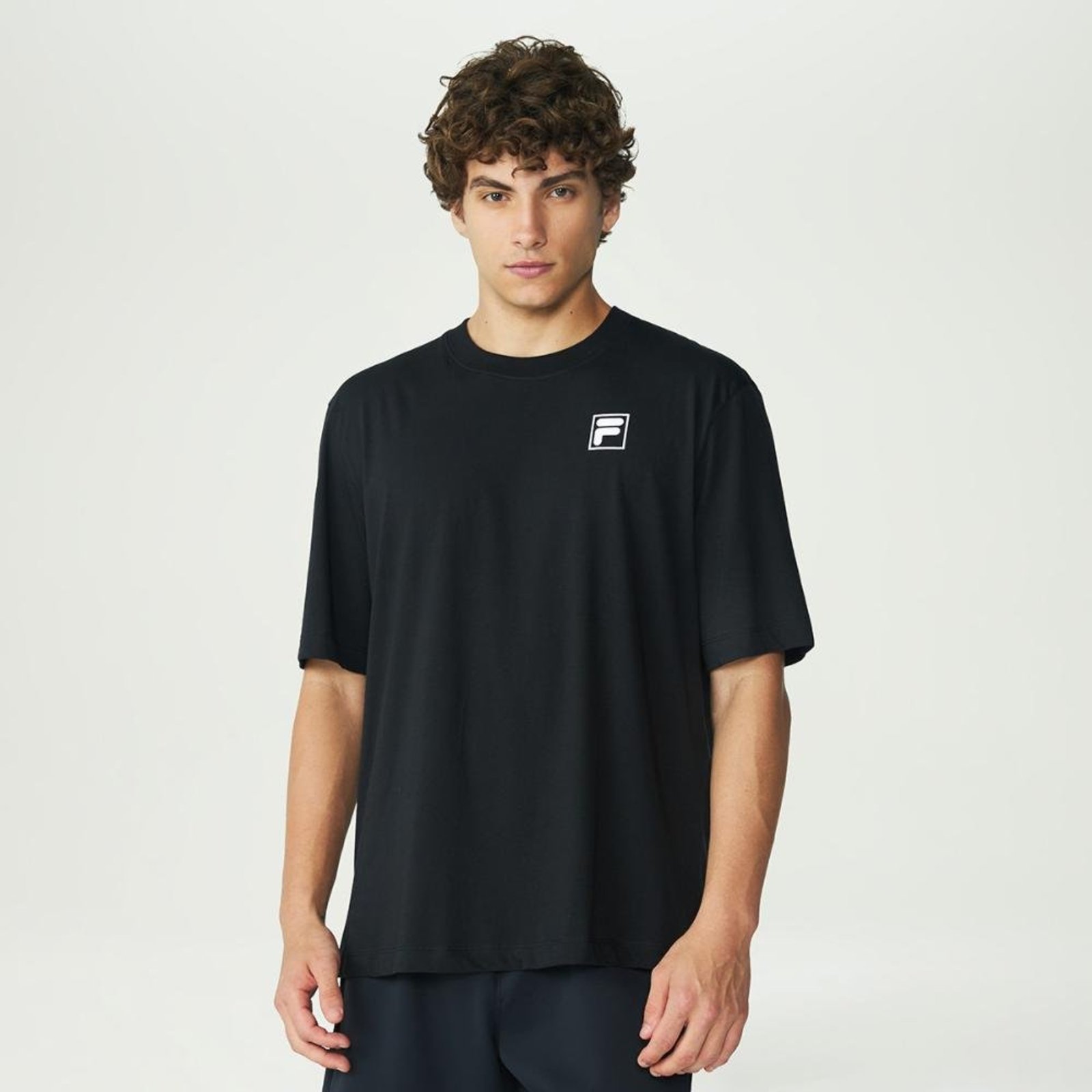 Camiseta Fila Over Born In Biella Graphic Masculina Incolor
