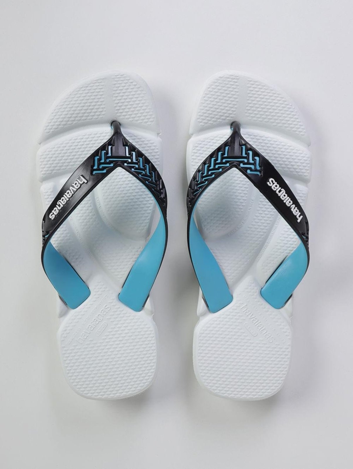 Chinelo Power 2.0 Havaianas Masculino BRANCO/PRETO