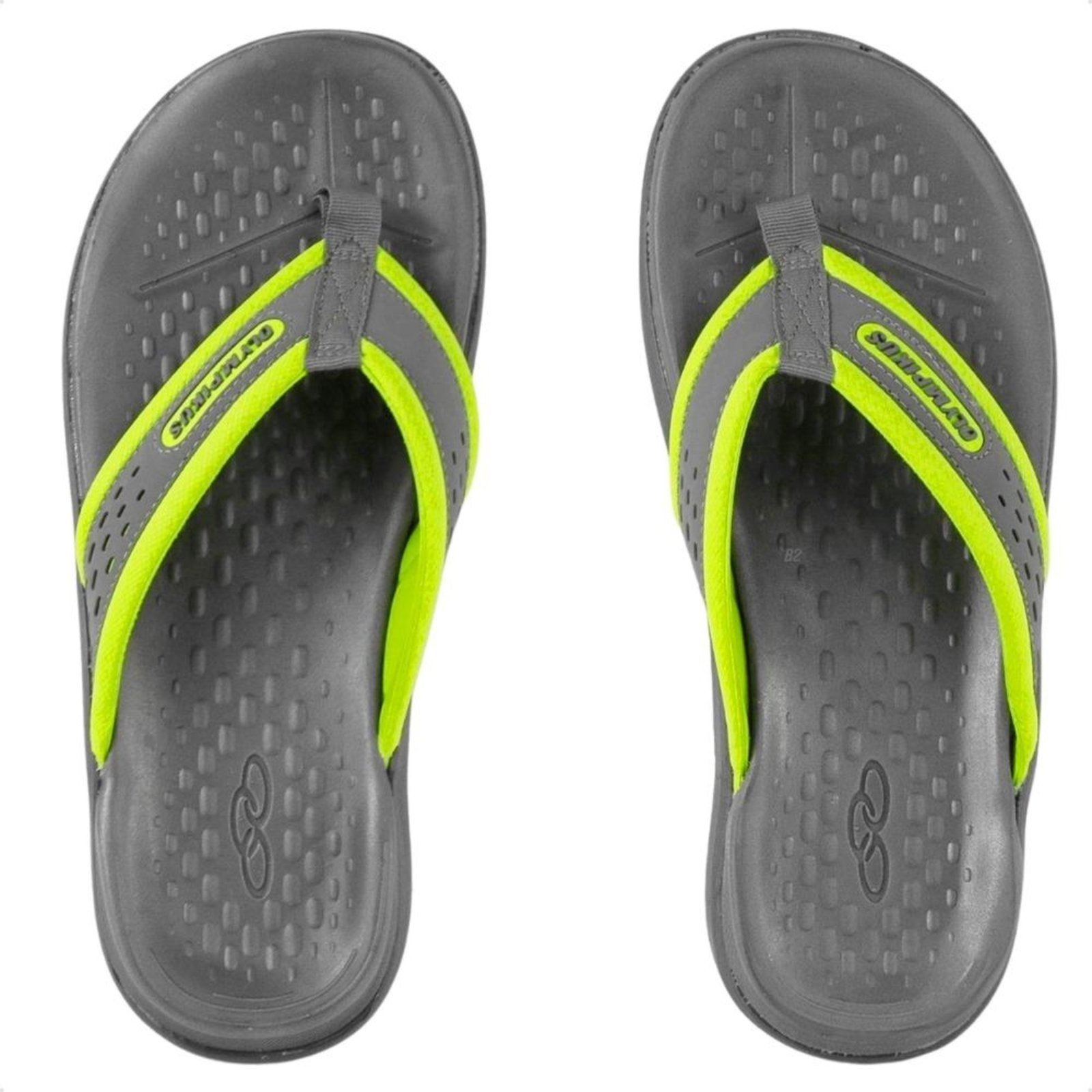 Chinelo Olympikus 921 Unissex Cinza