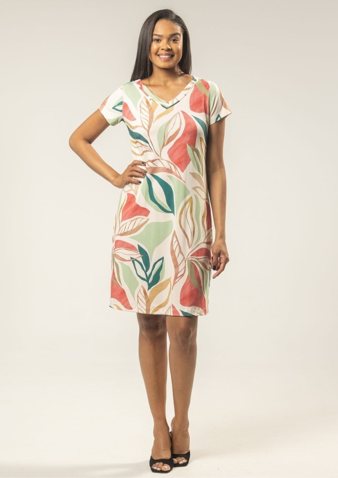 Vestido Pau a Pique Estampado Off White OFF WHITE – M Pau a Pique