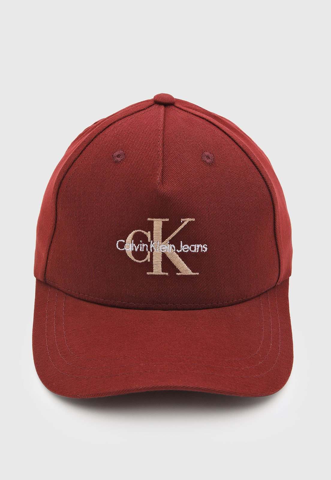 Boné Calvin Klein Estruturado Vermelho