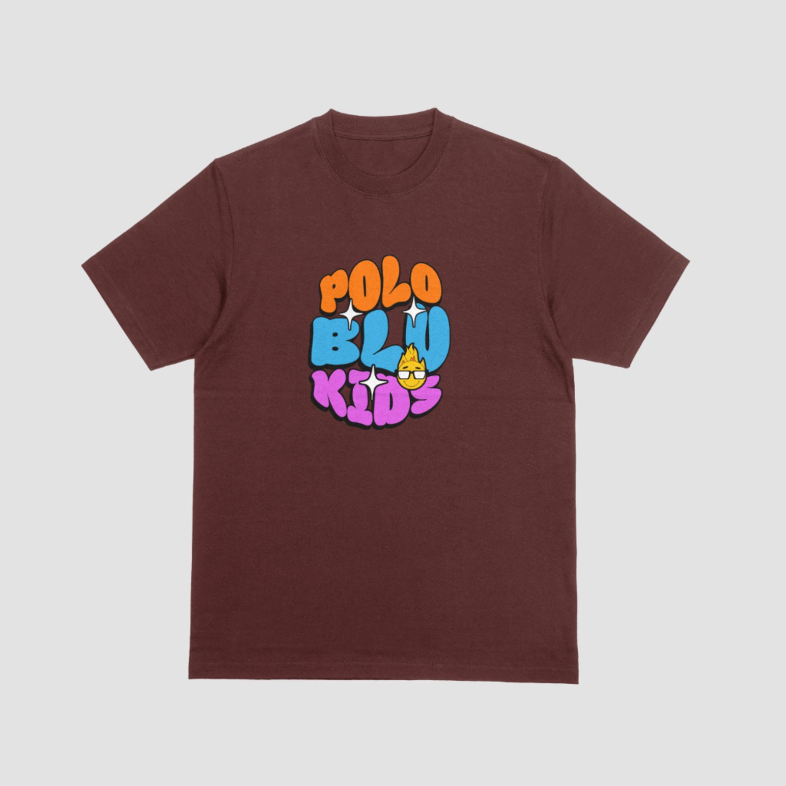 Infantil – Camiseta Masculina Bordô Polo Blu Malha Algodão Leve do RN ao GG