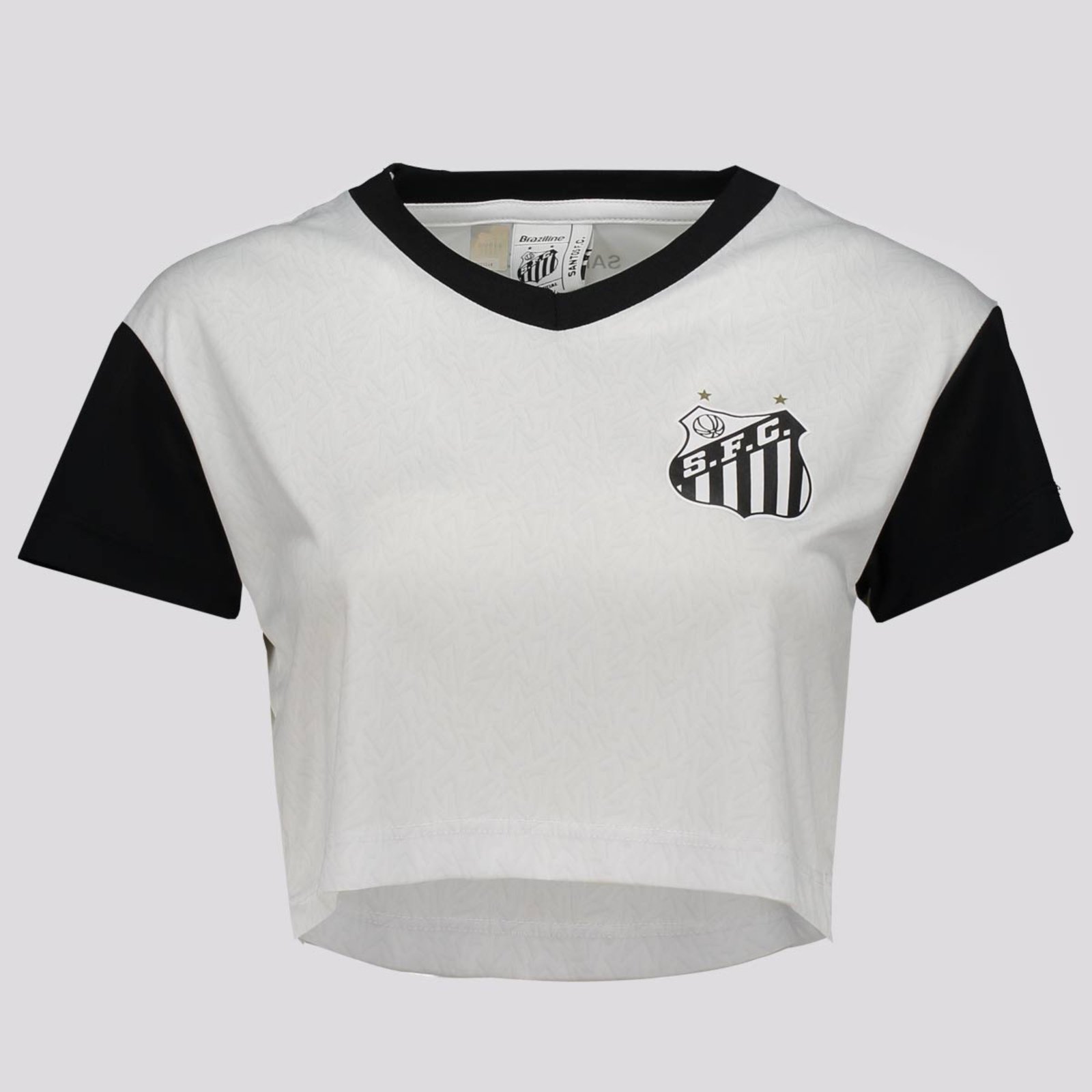Cropped Santos Movimentar Feminina Branca