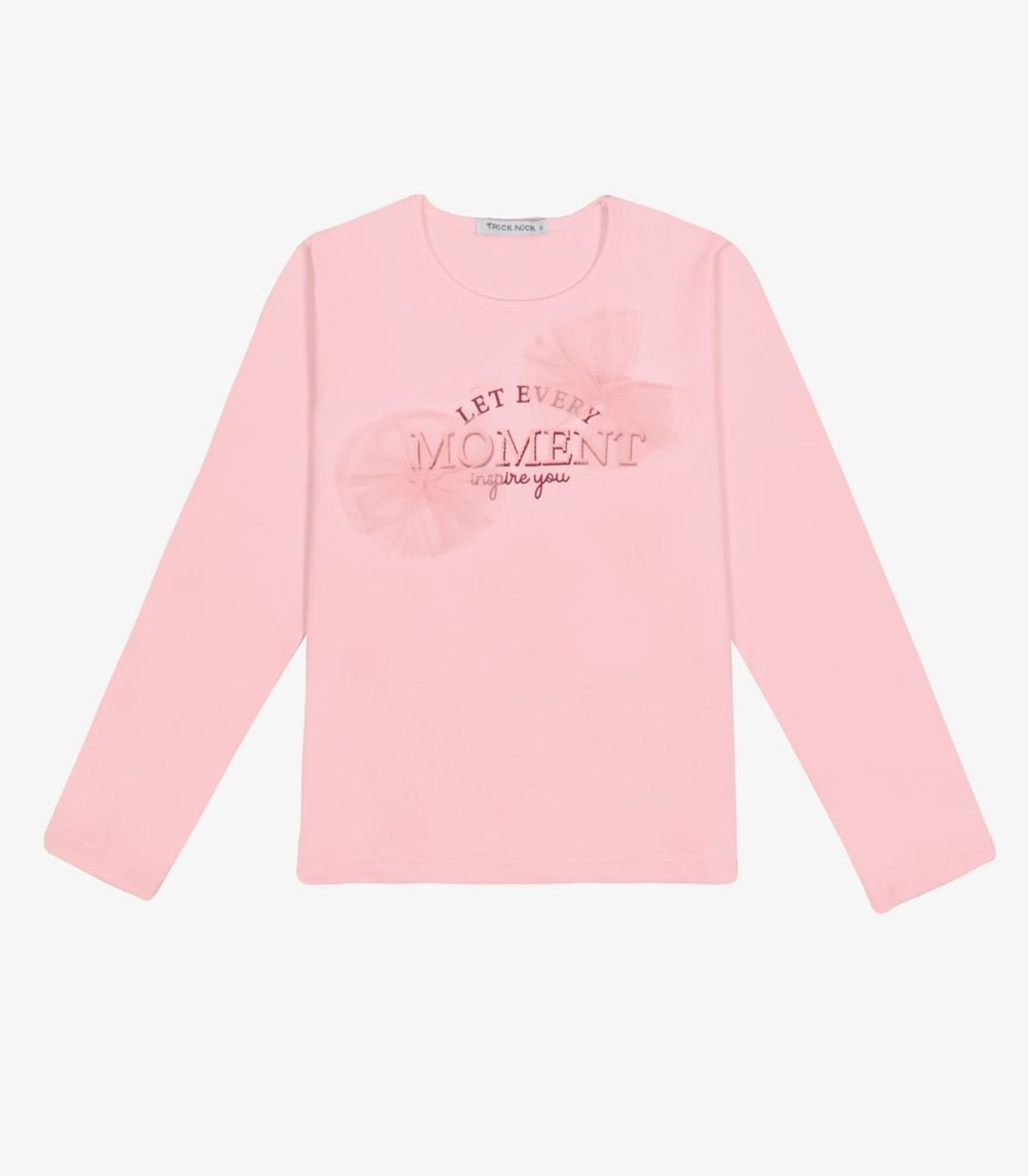 Infantil - Blusa Feminina Cotton Trick Nick Rosa