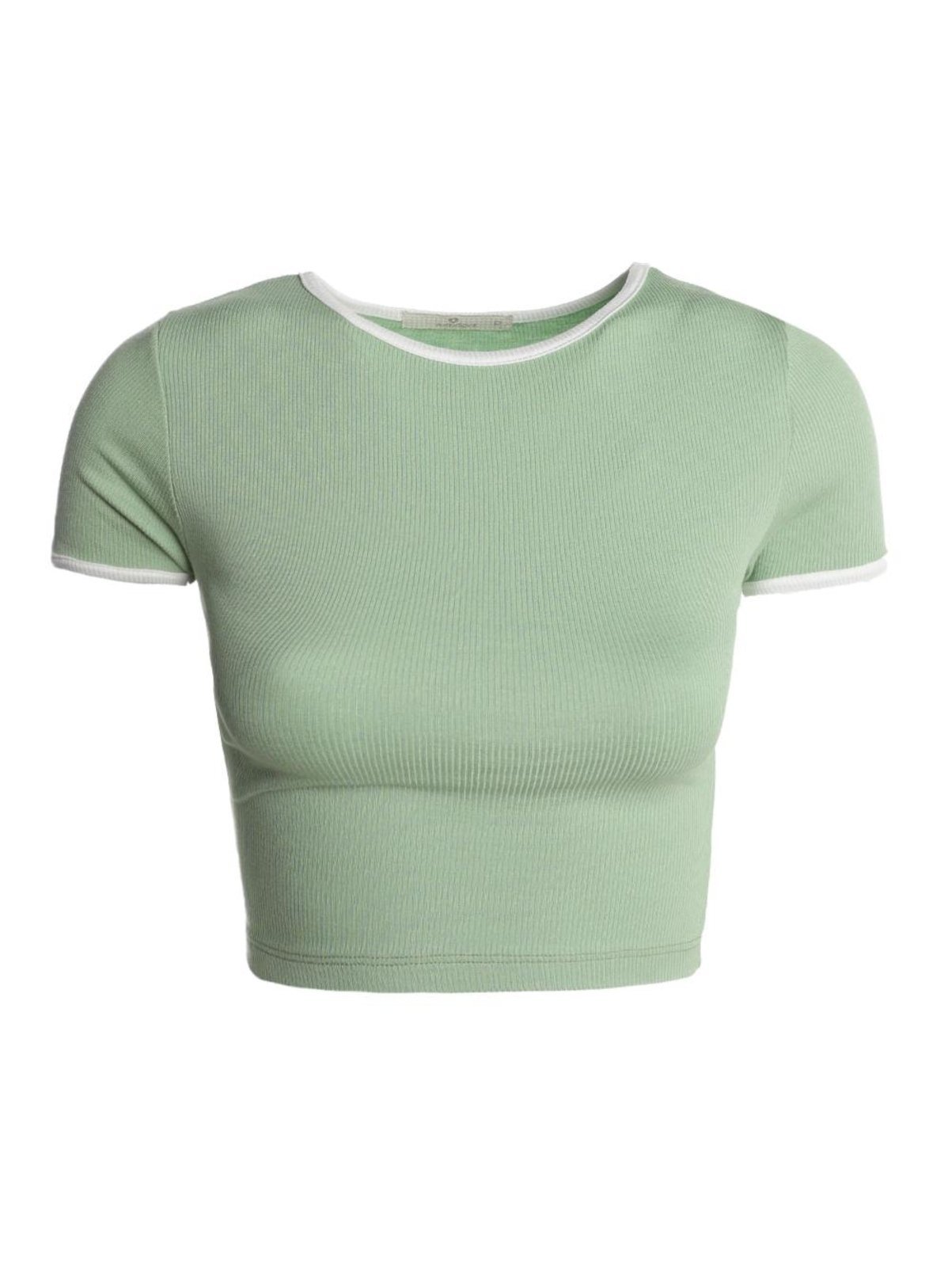 Vista 2 Blusa Ribana Manga Curta Autentique Feminina verde Autentique verde