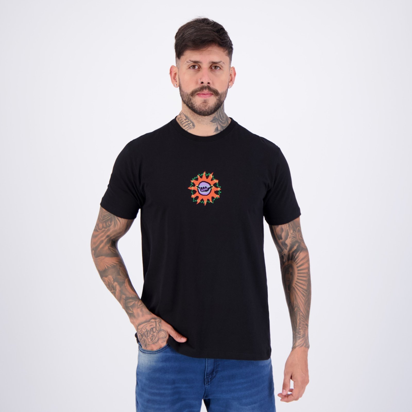 Camiseta Hang Loose Genuine Preta
