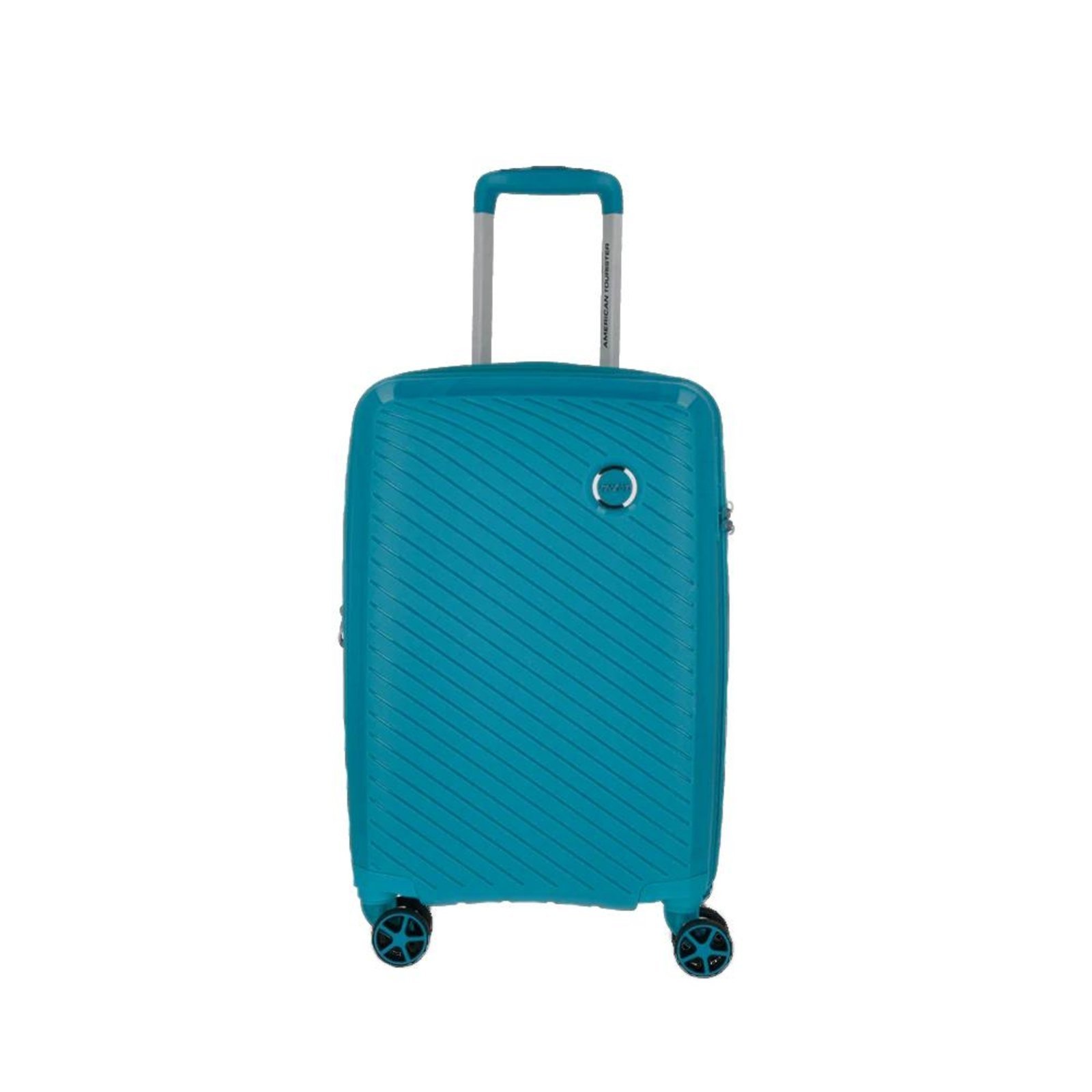 Vista 2 Mala de Bordo American Tourister Zanzibar Expansível Azul incolor azul American Tourister incolor azul