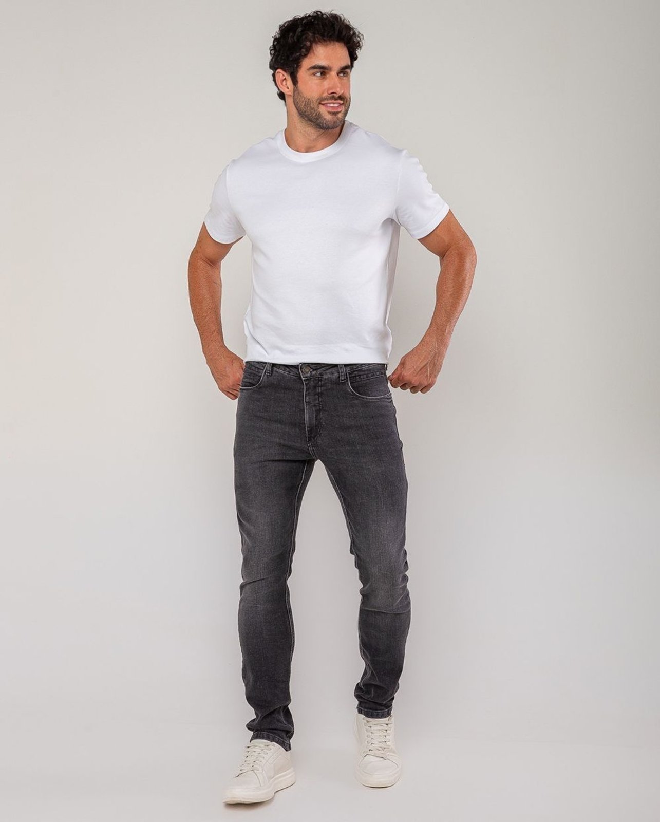 Calça Jeans Masculina Slim Fit 25042 Vintage Consciência
