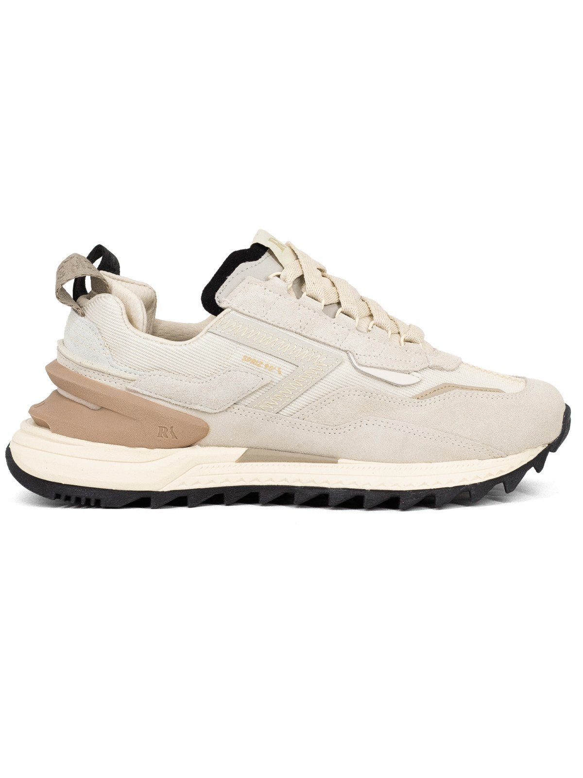 Tênis Masculino Reserva RSV Spriz Icon 90 Sneaker Confortável Cadarço Bege Lily