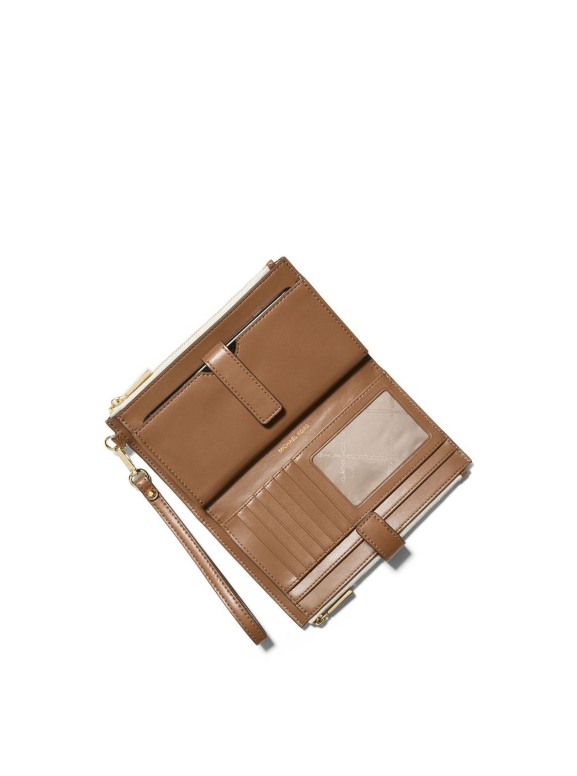 Vista 3 Carteira Jet Set Logo Média 32F1GJ6W4B150 Michael Kors branco Michael Kors branco