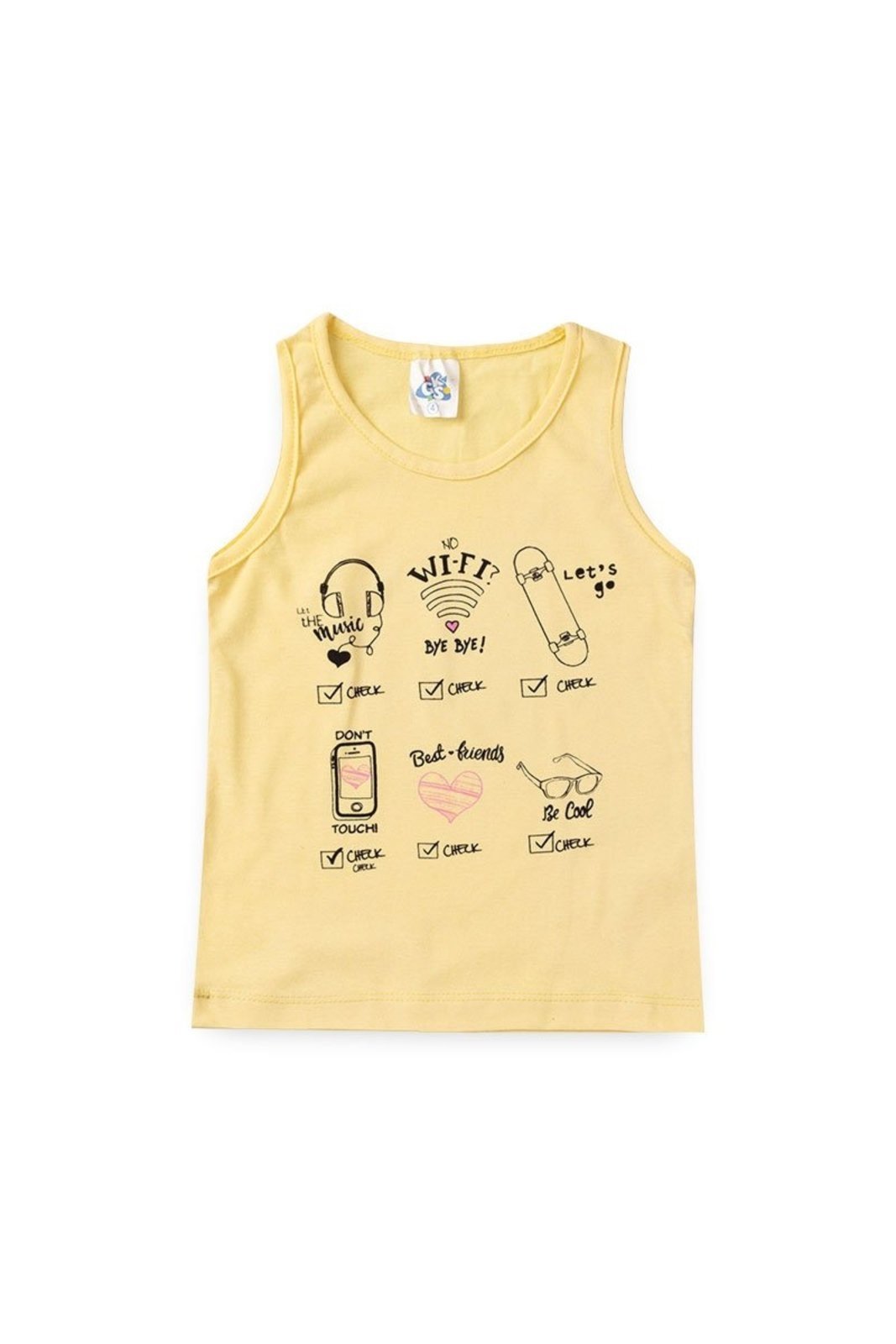 Infantil – Conjunto de Verão para Menina Regata e Shorts – GKS