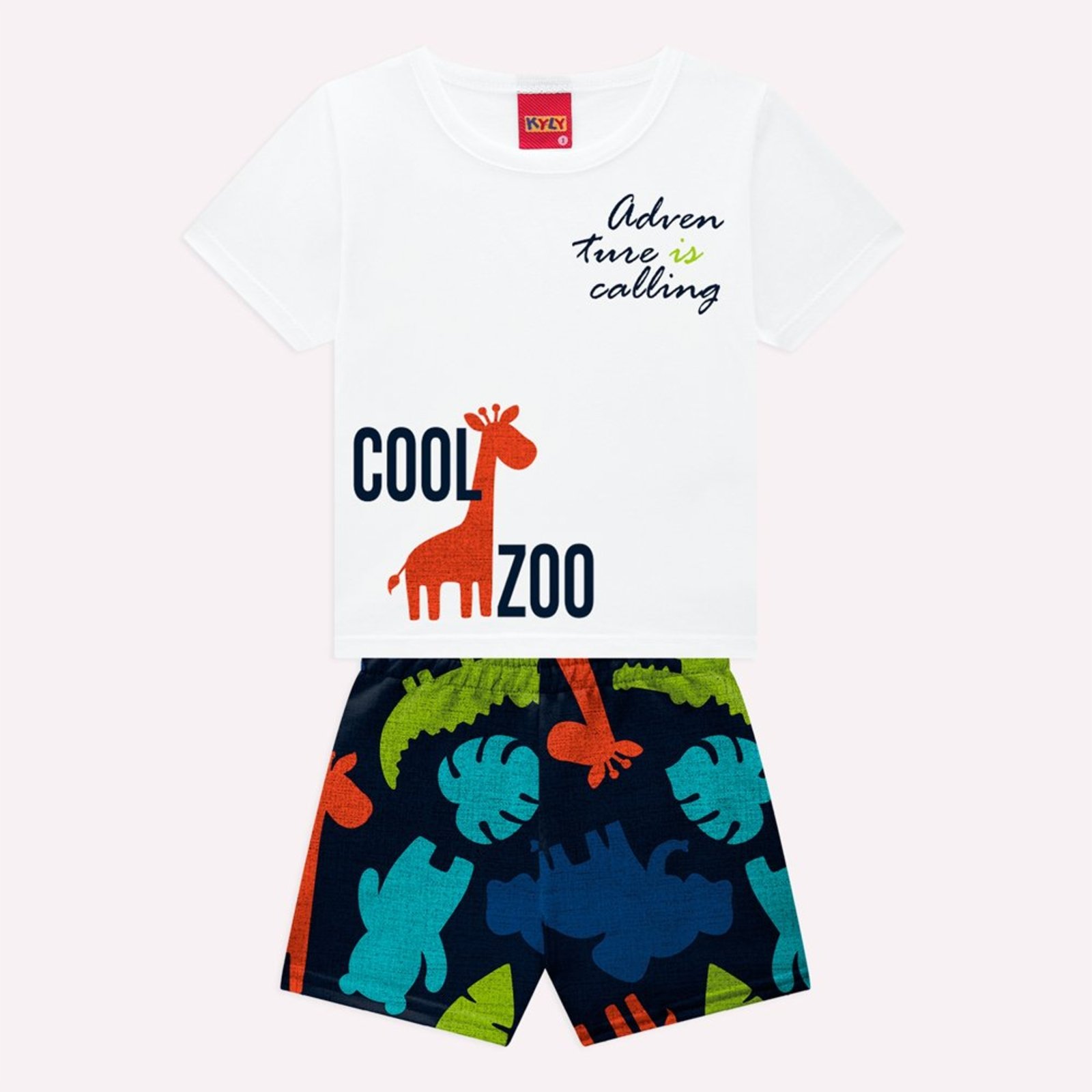 Infantil - Conjunto Menino Animais Kyly