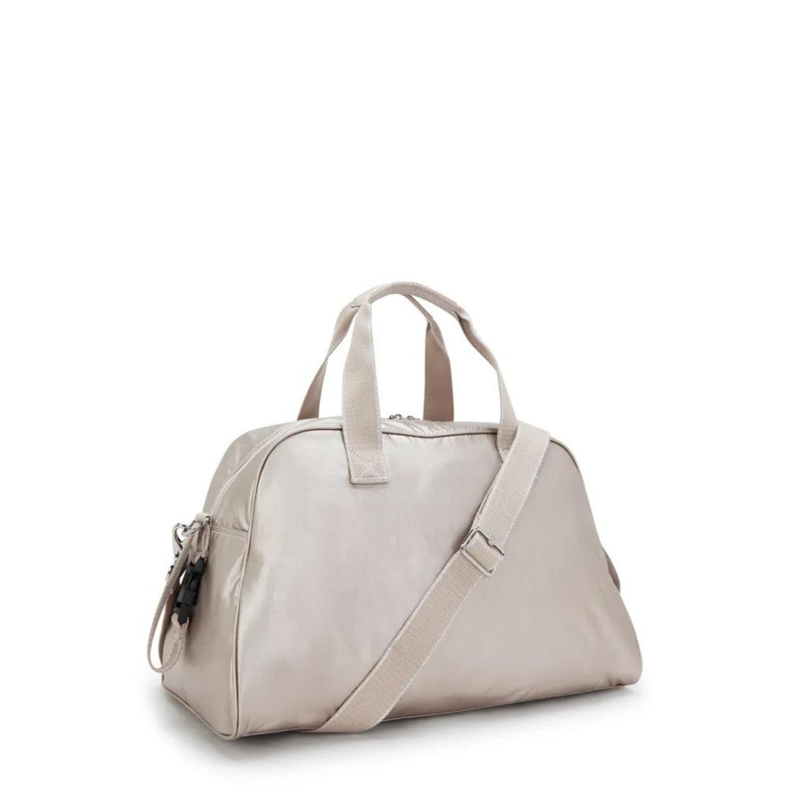 Vista 3 Bolsa Kipling Camama Metallic Glow bege metallic bege metallic