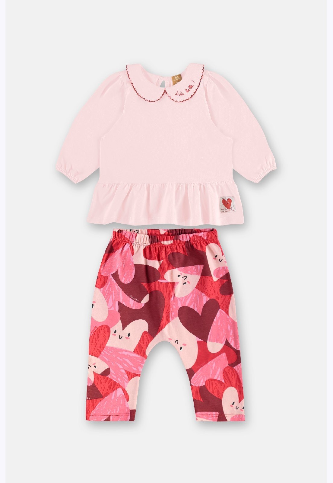 Infantil - Conjunto Cotton Up Baby Rosa