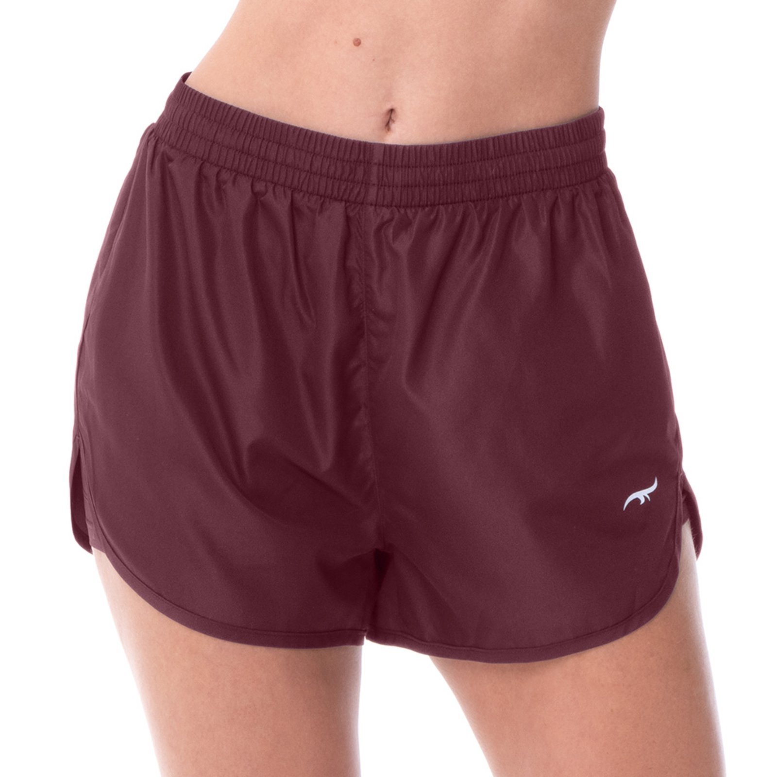 Short Fitness com Short Interno Bordeaux Zee Rucci