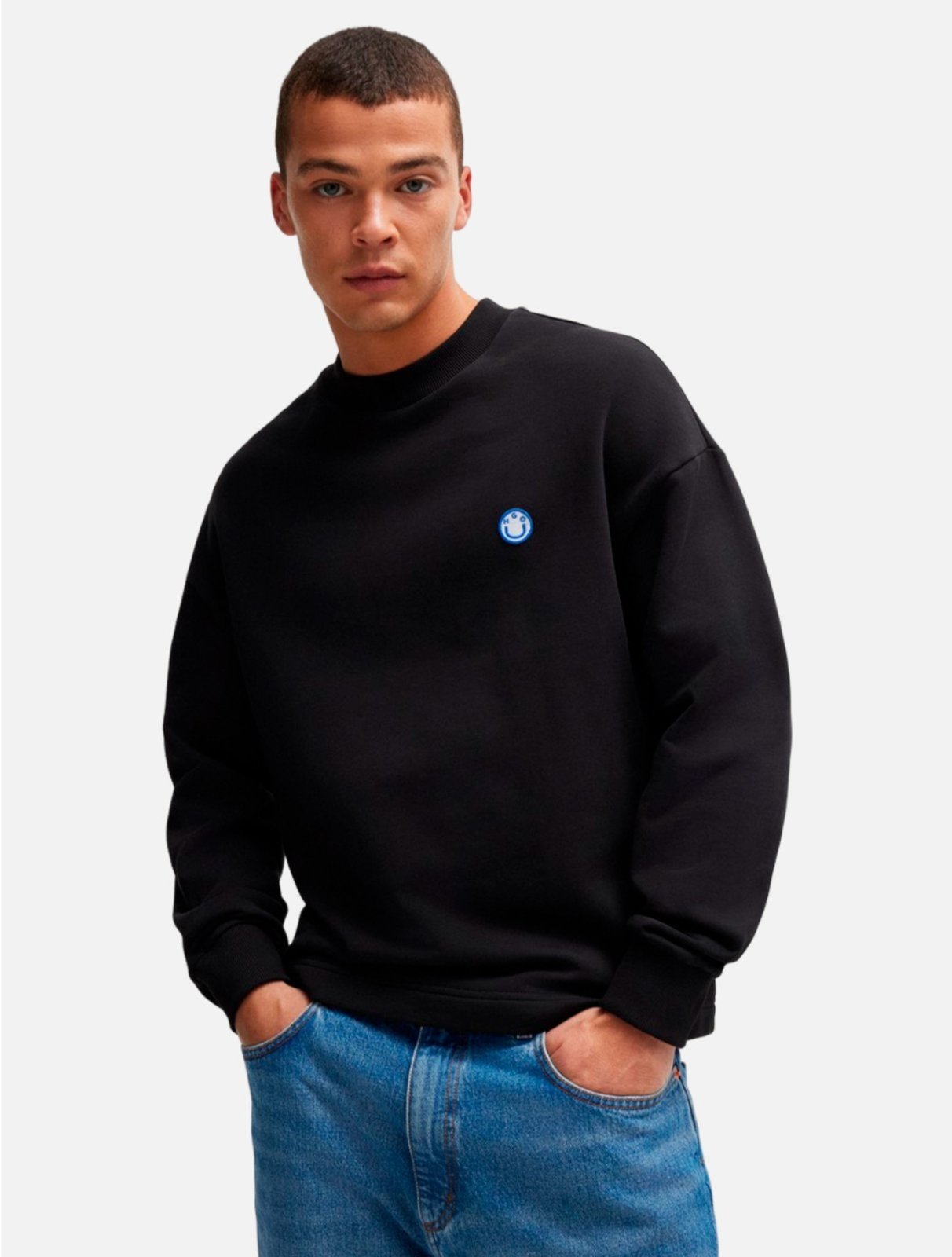 Moletom Hugo Boss Regular Ninnyo Preto