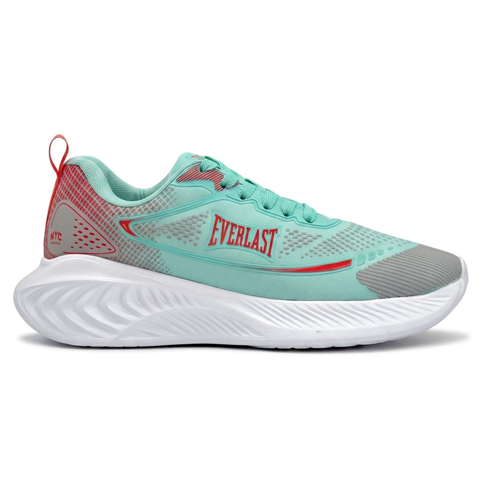 Tênis Everlast Atena Unissex | Verde Laranja
