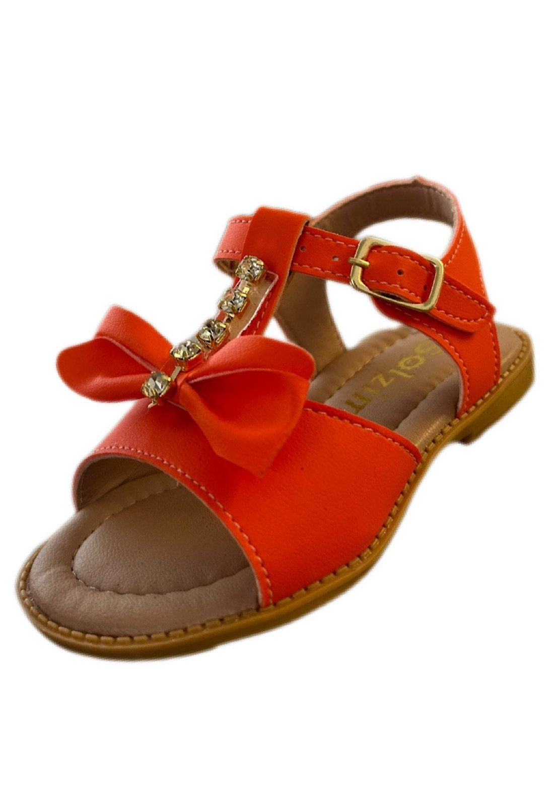 Infantil – Sandália menina infanil Solzim Libelula laranja