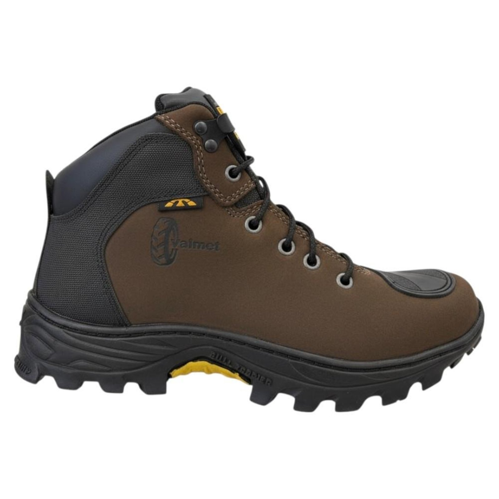 Bota Bull Terrier Valmet Moto Trilha Marrom Escuro Masculina Marrom