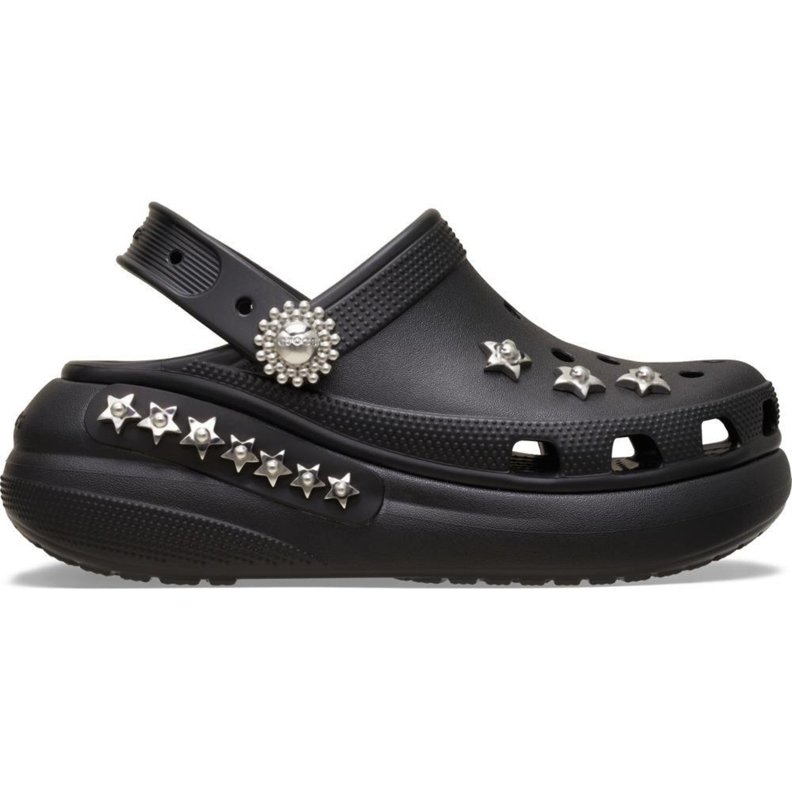 Sandália Crocs Crush Metal Minis Clog Preto