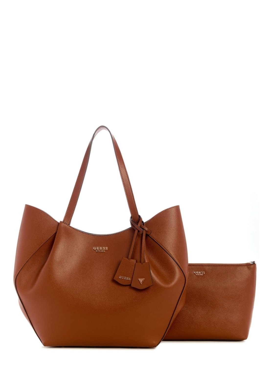 Bolsa Guess Amorette 2 In 1 Tote Marrom