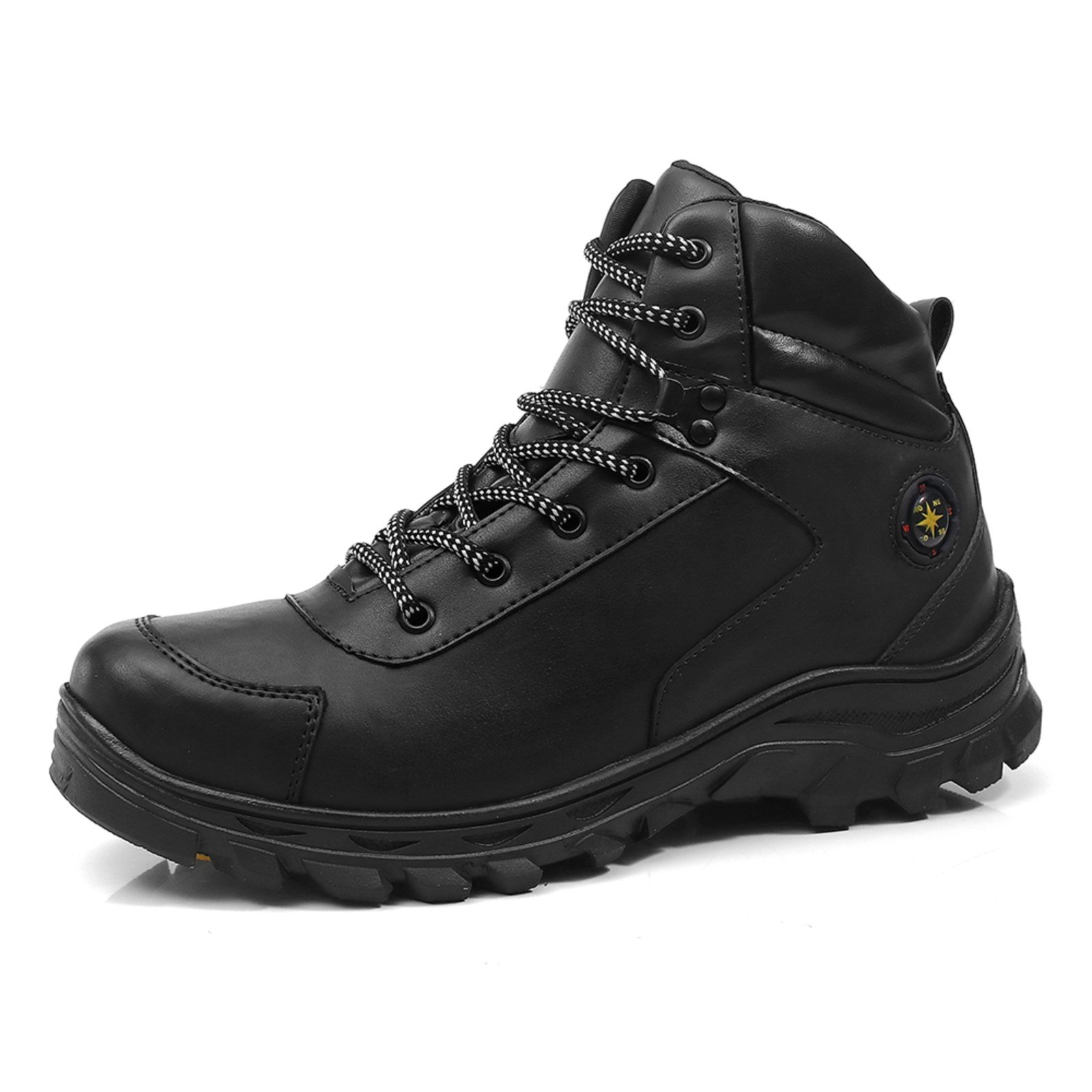 Bota Masculina Bredeni Explorer Estilo Adventure Preto